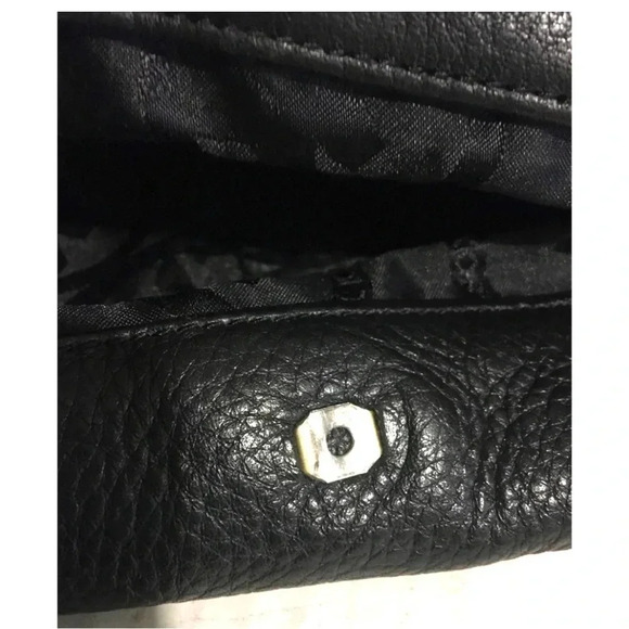 Michael Kors black leather shoulder handbag - Picture 10 of 12